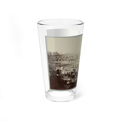 Andersonville Prison, Ga., August 17, 1864. North-West View Of Stockade (U.S. Civil War) Pint Glass 16oz - Go Mug Yourself