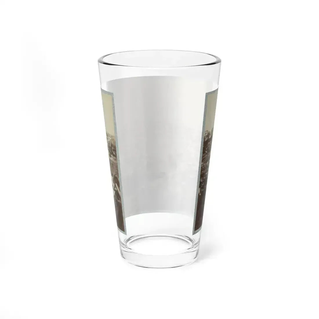 Andersonville Prison, Ga., August 17, 1864. North-West View Of Stockade (U.S. Civil War) Pint Glass 16oz - Go Mug Yourself