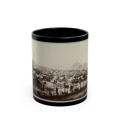 Andersonville Prison, Ga., August 17, 1864. South-East View Of Stockade (U.S. Civil War) Black Coffee Mug 11oz - Go Mug Yourself