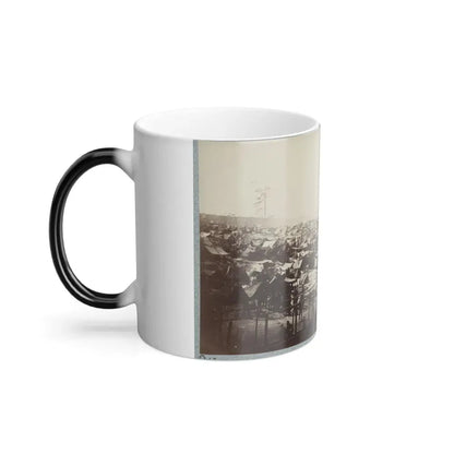 Andersonville Prison, Ga., August 17, 1864. South-East View of Stockade (U.S. Civil War) Color Changing Coffee Mug 11oz - Go Mug Yourself