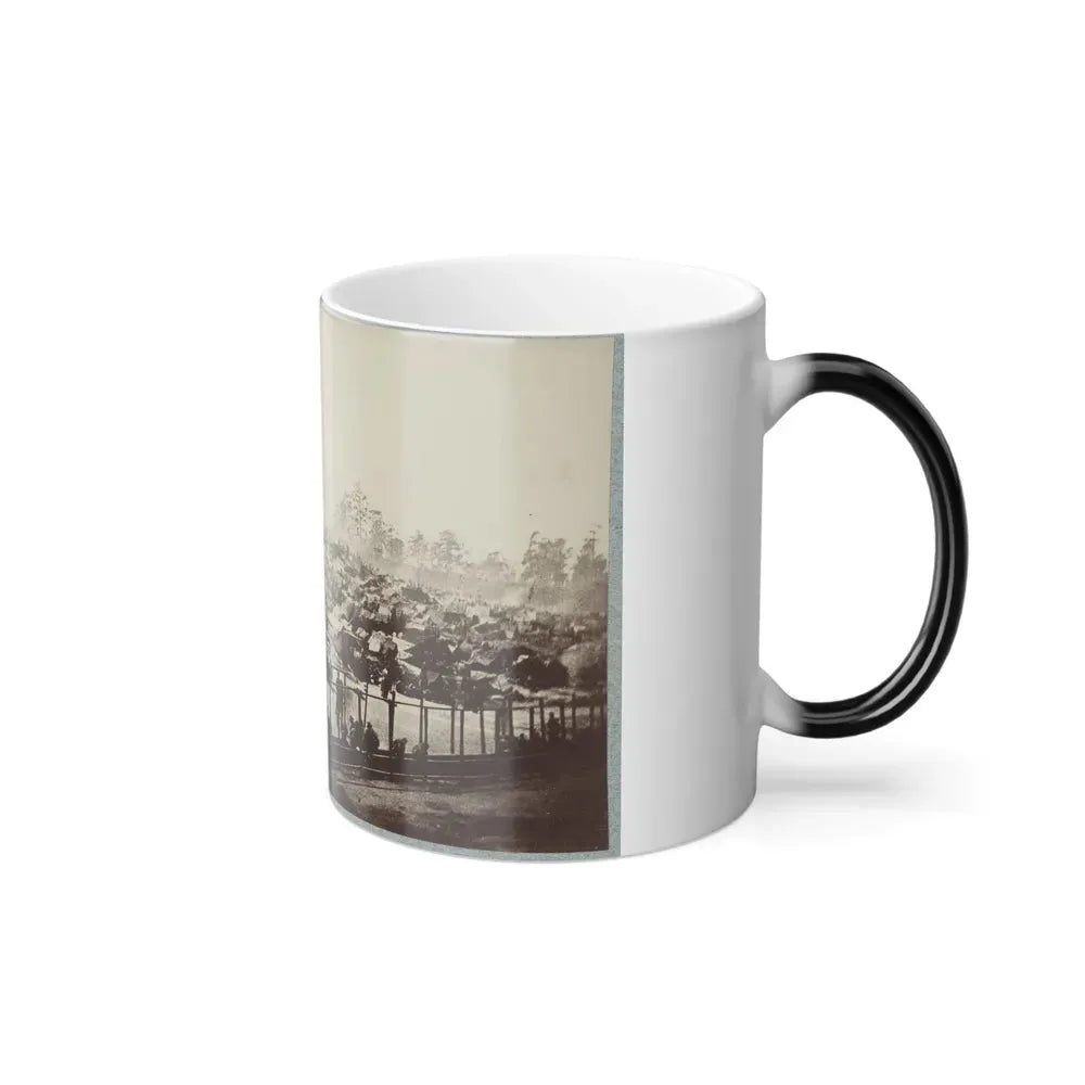 Andersonville Prison, Ga., August 17, 1864. South-East View of Stockade (U.S. Civil War) Color Changing Coffee Mug 11oz - Go Mug Yourself