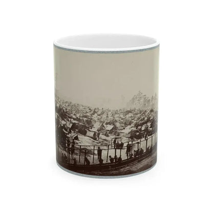 Andersonville Prison, Ga., August 17, 1864. South-East View Of Stockade (U.S. Civil War) White Coffee Mug 11oz - Go Mug Yourself