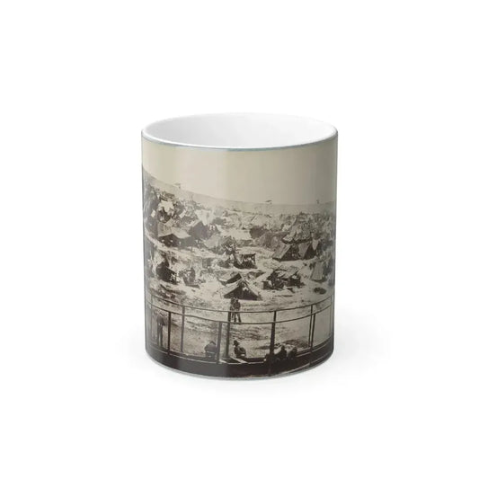 Andersonville Prison, Ga., August 17, 1864. South View of Stockade (U.S. Civil War) Color Changing Coffee Mug 11oz Default Title 11oz - Go Mug Yourself