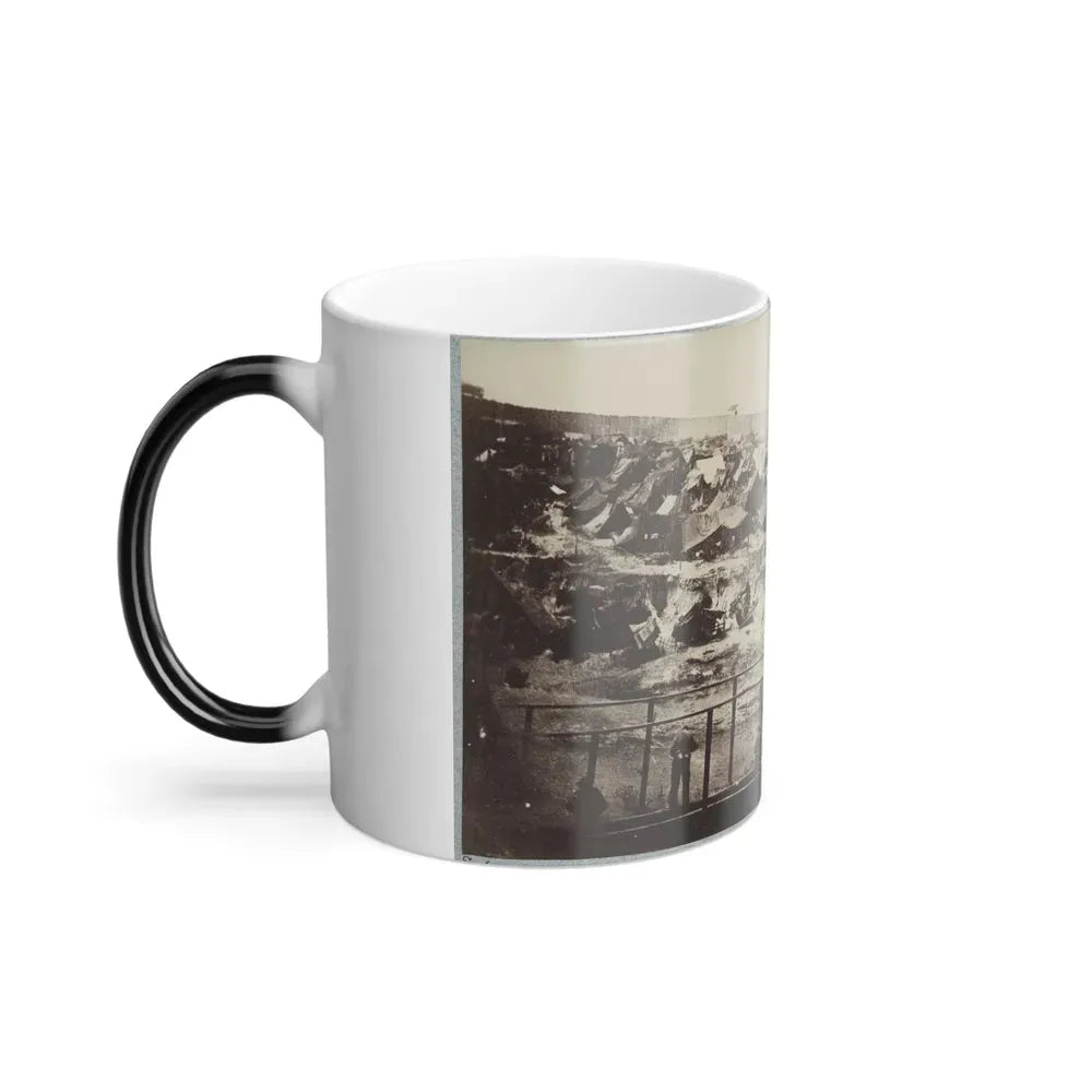 Andersonville Prison, Ga., August 17, 1864. South View of Stockade (U.S. Civil War) Color Changing Coffee Mug 11oz - Go Mug Yourself