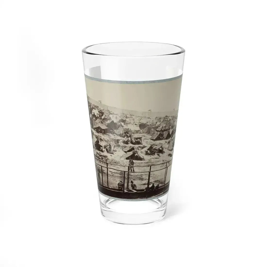 Andersonville Prison, Ga., August 17, 1864. South View Of Stockade (U.S. Civil War) Pint Glass 16oz 16oz - Go Mug Yourself