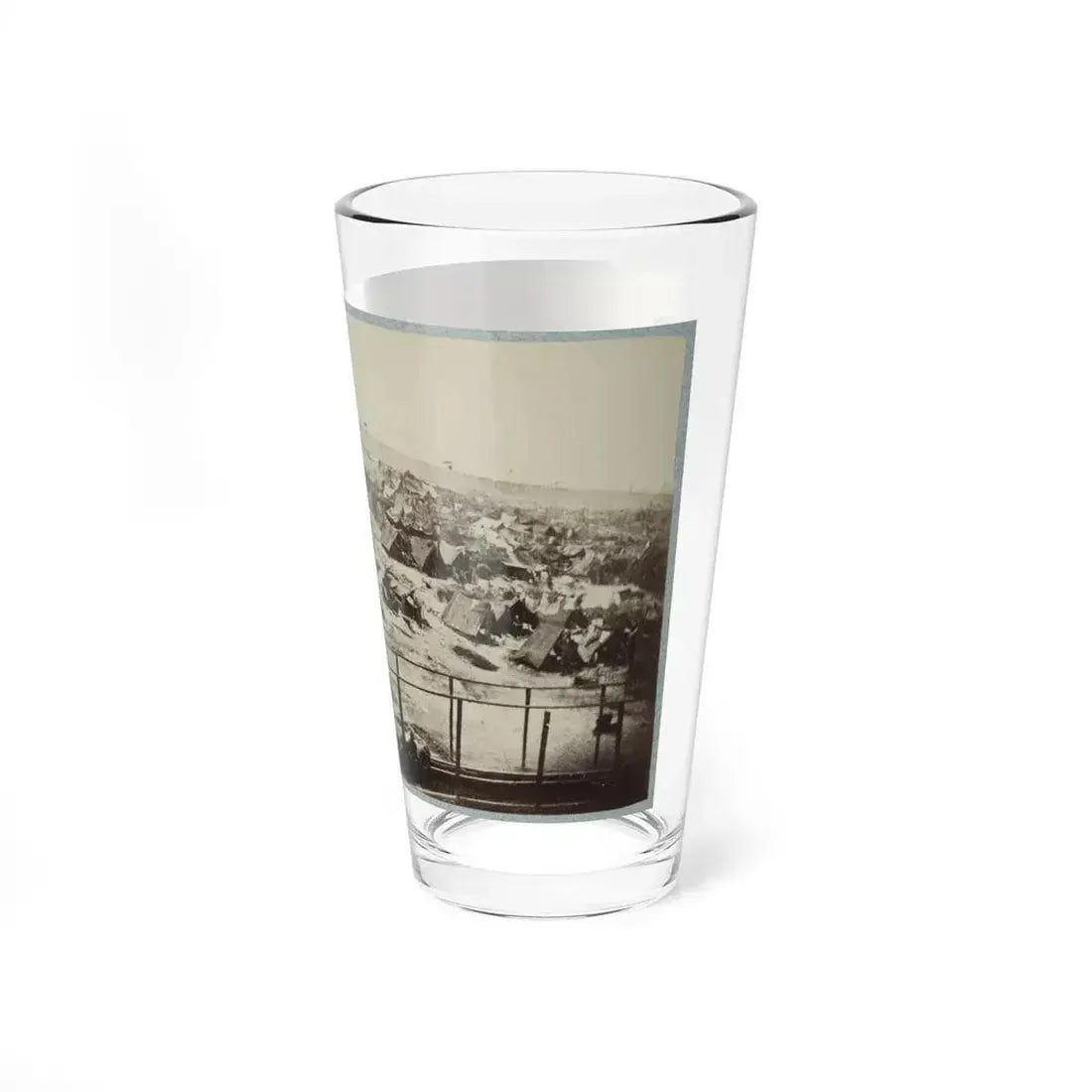 Andersonville Prison, Ga., August 17, 1864. South View Of Stockade (U.S. Civil War) Pint Glass 16oz - Go Mug Yourself