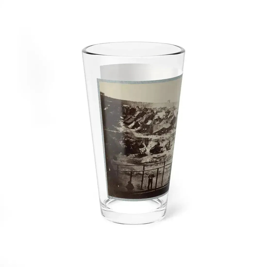 Andersonville Prison, Ga., August 17, 1864. South View Of Stockade (U.S. Civil War) Pint Glass 16oz - Go Mug Yourself
