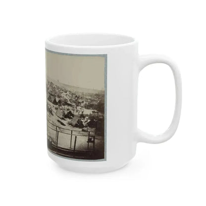 Andersonville Prison, Ga., August 17, 1864. South View Of Stockade (U.S. Civil War) White Coffee Mug - Go Mug Yourself