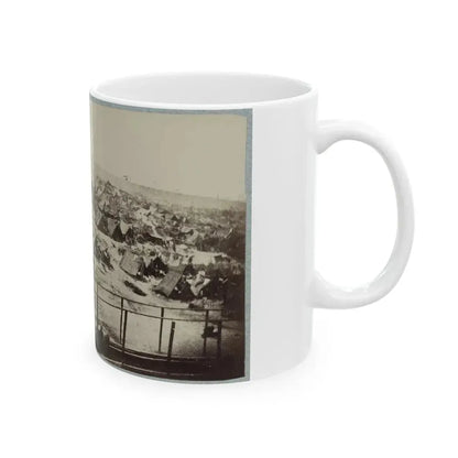 Andersonville Prison, Ga., August 17, 1864. South View Of Stockade (U.S. Civil War) White Coffee Mug - Go Mug Yourself