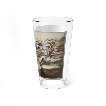 Andersonville Prison, Ga., August 17, 1864. Southwest View Of Stockade Showing The Dead-Line (U.S. Civil War) Pint Glass 16oz - Go Mug Yourself