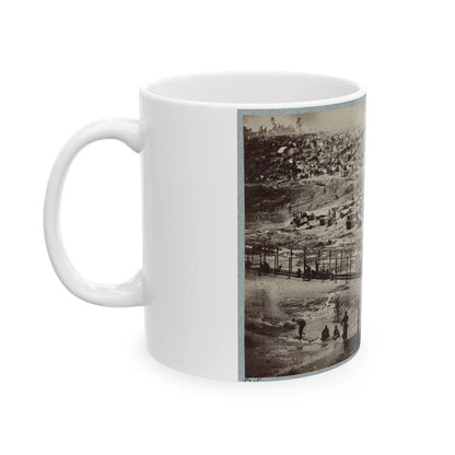 Andersonville Prison, Ga., August 17, 1864. Bird's Eye View (U.S. Civil War) White Coffee Mug-Go Mug Yourself