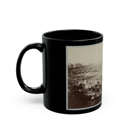 Andersonville Prison, Ga., August 17, 1864. North-West View Of Stockade (U.S. Civil War) Black Coffee Mug-Go Mug Yourself