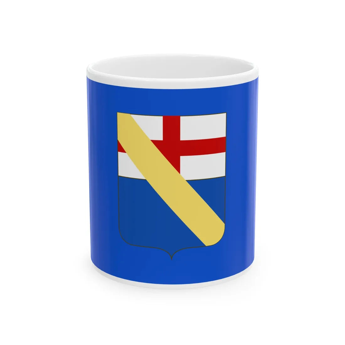 Andora-Bandiera (Italy) White Coffee Mug 11oz - Go Mug Yourself
