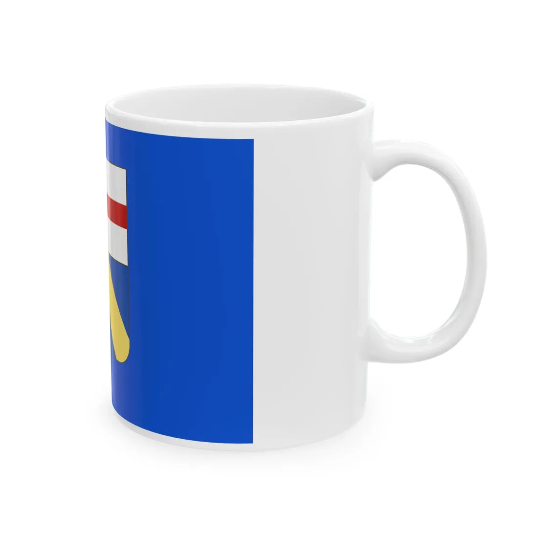 Andora-Bandiera (Italy) White Coffee Mug - Go Mug Yourself
