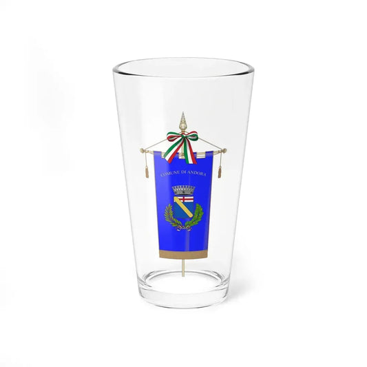 Andora-Gonfalone (Italy) Pint Glass 16oz 16oz - Go Mug Yourself