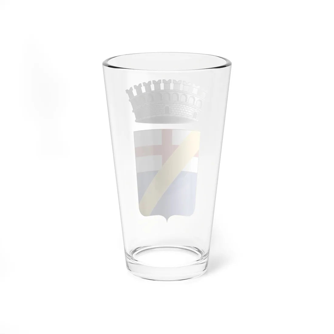 Andora-Stemma 3 (Italy) (Coat of Arms) Pint Glass 16oz - Go Mug Yourself