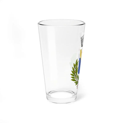 Andora-Stemma (Italy) (Coat of Arms) Pint Glass 16oz - Go Mug Yourself