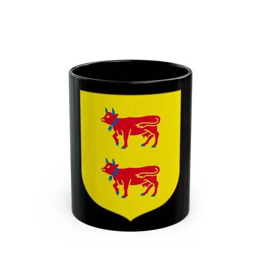 Andorra - Bearne Coat of Arms - Black Coffee Mug 11oz - Go Mug Yourself