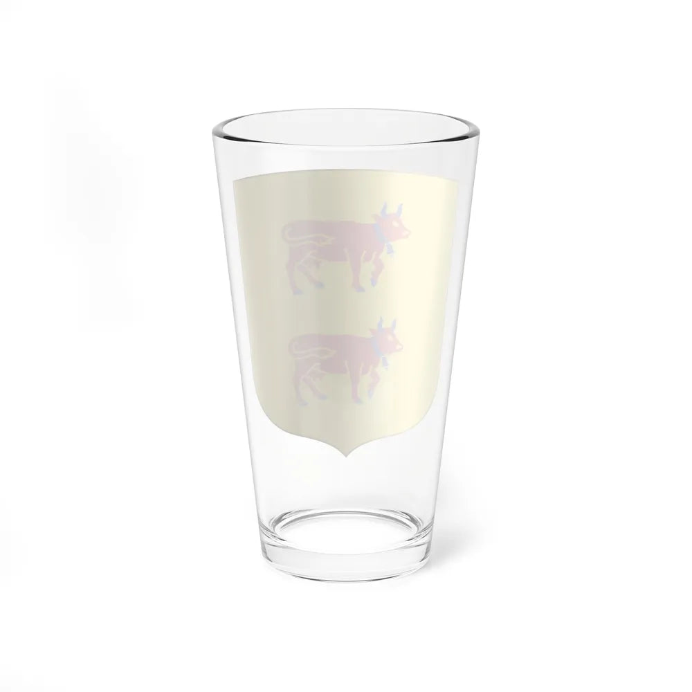 Andorra - Bearne Coat of Arms - Pint Glass 16oz-Go Mug Yourself