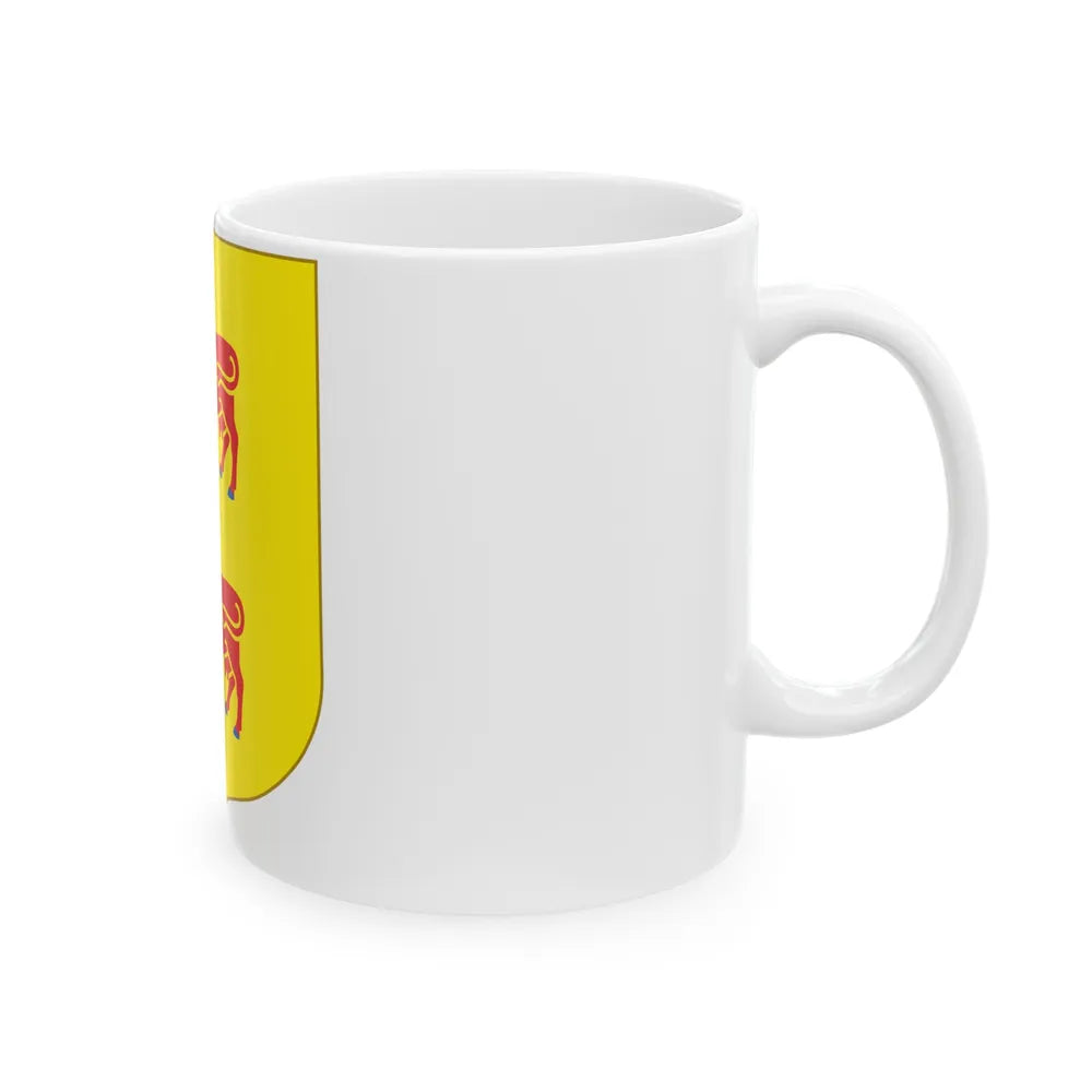 Andorra - Bearne Coat of Arms - White Coffee Mug-Go Mug Yourself