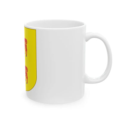 Andorra - Bearne Coat of Arms - White Coffee Mug-Go Mug Yourself