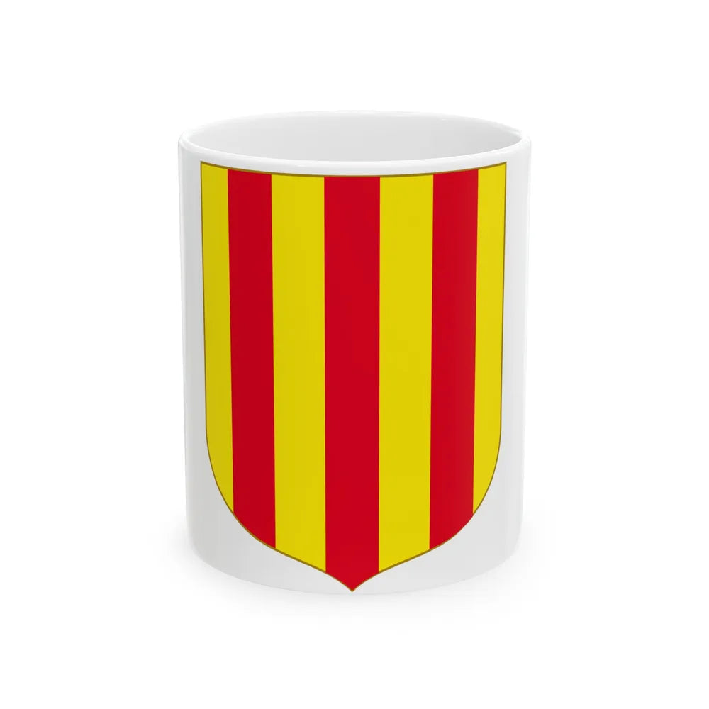 Andorra - Foix Coat of Arms - White Coffee Mug-11oz-Go Mug Yourself