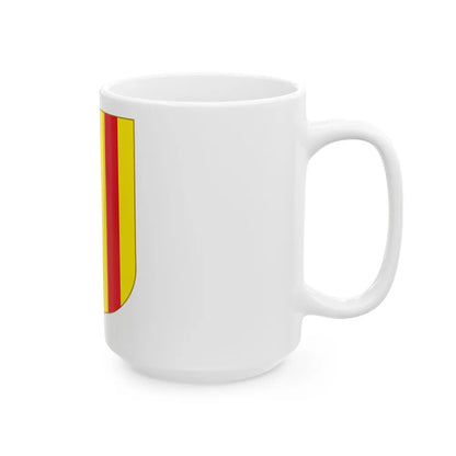 Andorra - Foix Coat of Arms - White Coffee Mug-Go Mug Yourself