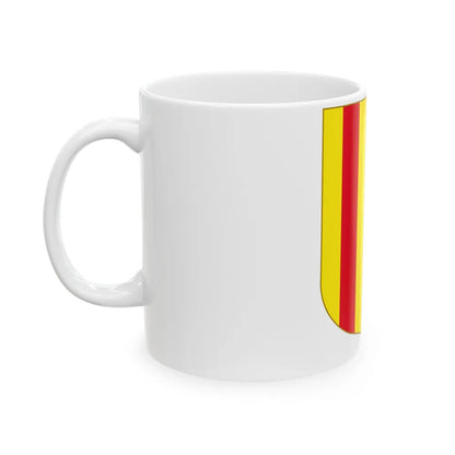 Andorra - Foix Coat of Arms - White Coffee Mug-Go Mug Yourself