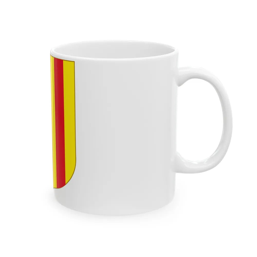 Andorra - Foix Coat of Arms - White Coffee Mug-Go Mug Yourself