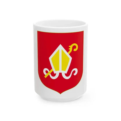 Andorra - Urgel Coat of Arms - White Coffee Mug 15oz - Go Mug Yourself