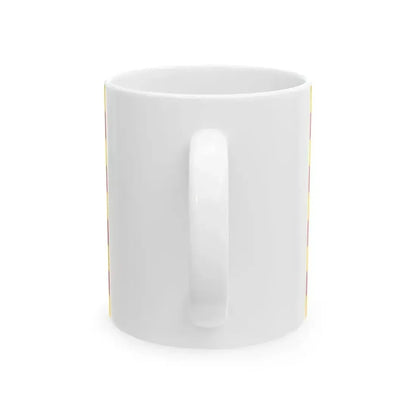 Andorra vlag Catalaans 1806 (Andorra) White Coffee Mug - Go Mug Yourself