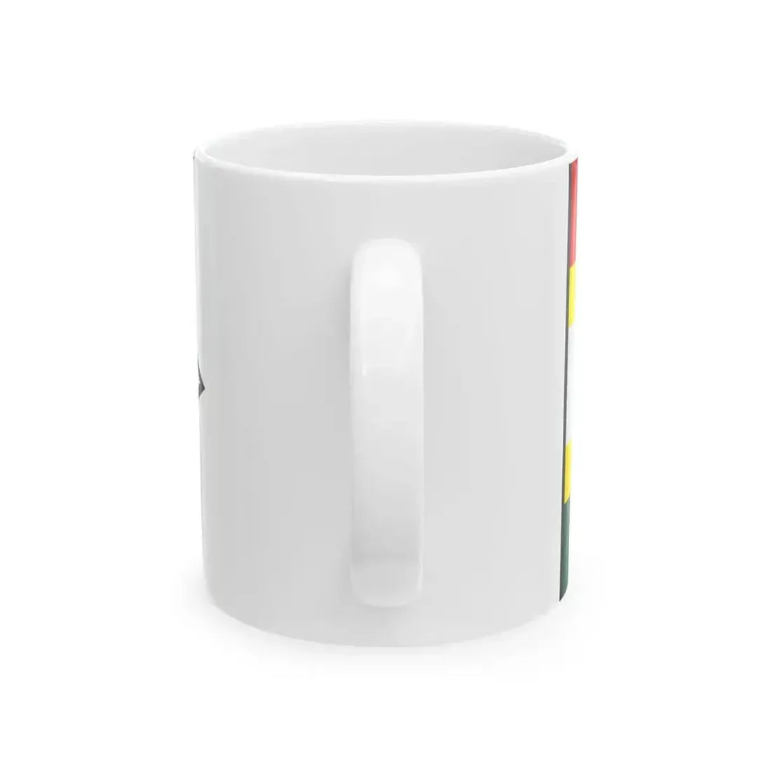 Andovce Nove Zamky Flag (Slovakia) White Coffee Mug - Go Mug Yourself