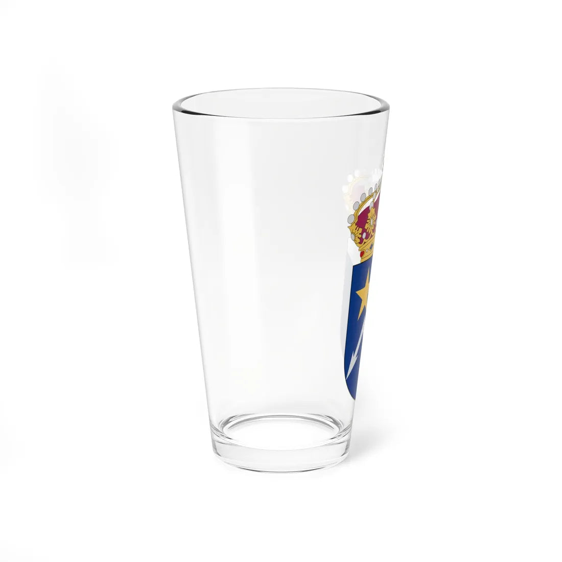 Andra ytstridsflottiljen vapen (Sweden) (Coat of Arms) Pint Glass 16oz - Go Mug Yourself