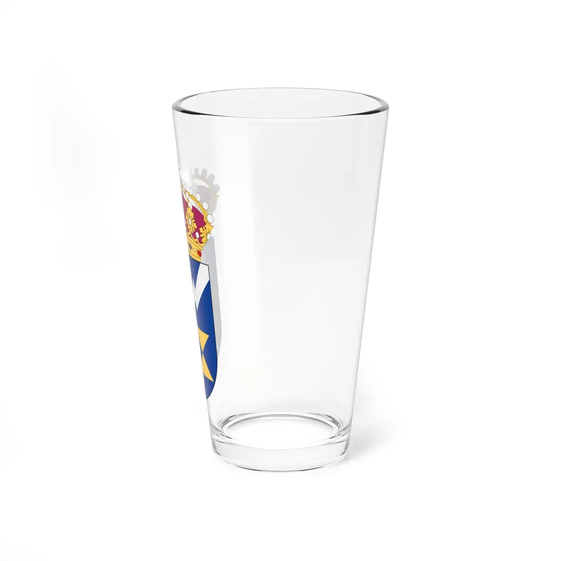 Andra ytstridsflottiljen vapen (Sweden) (Coat of Arms) Pint Glass 16oz - Go Mug Yourself