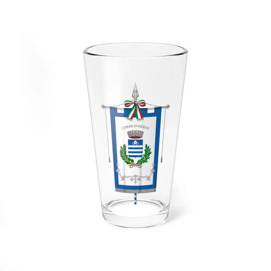 Andrate-Gonfalone (Italy) Pint Glass 16oz 16oz - Go Mug Yourself