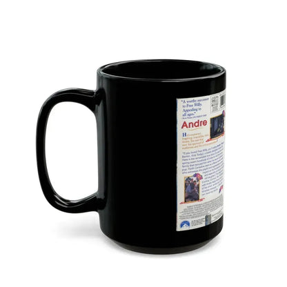 ANDRE (VHS COVER) - Black Coffee Mug - Go Mug Yourself