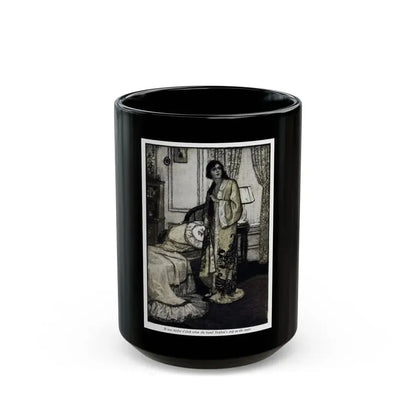 Andrea Thorne (1), Woman's Home Companion, November 1924 - Black Coffee Mug 15oz - Go Mug Yourself