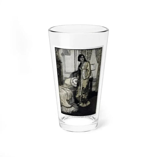 Andrea Thorne (1), Woman's Home Companion, November 1924 (Magazine Illustration) Pint Glass 16oz 16oz - Go Mug Yourself