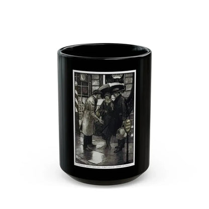 Andrea Thorne (2), Woman's Home Companion, November 1924 - Black Coffee Mug 15oz - Go Mug Yourself