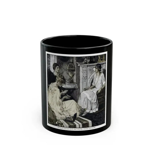 Andrea Thorne (4), Woman's Home Companion, November 1924 - Black Coffee Mug 11oz - Go Mug Yourself