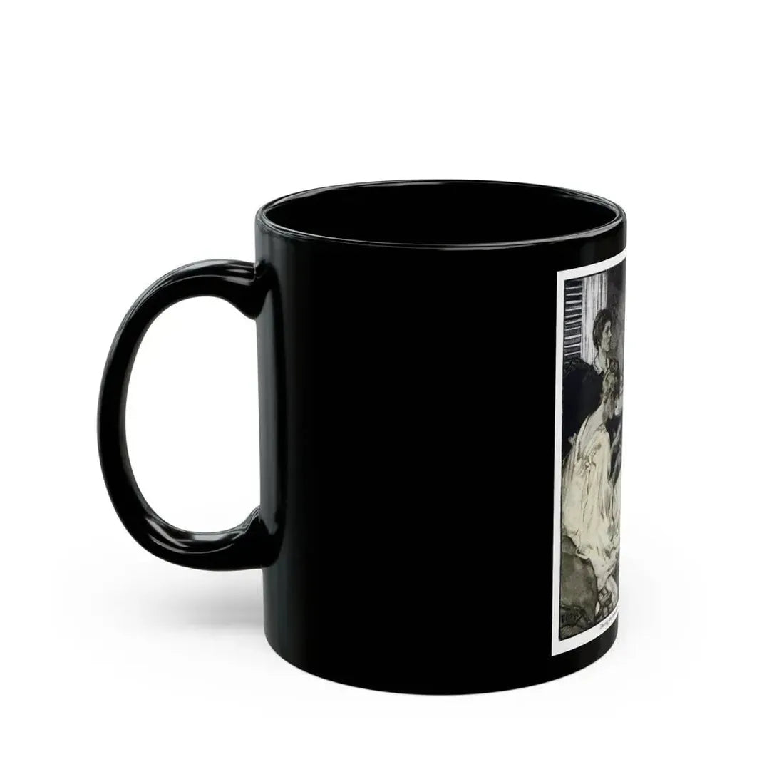 Andrea Thorne (4), Woman's Home Companion, November 1924 - Black Coffee Mug - Go Mug Yourself