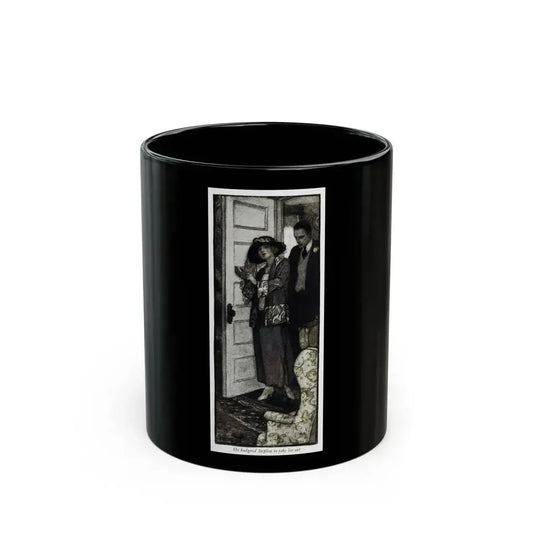 Andrea Thorne (5), Woman's Home Companion, November 1924 - Black Coffee Mug 11oz - Go Mug Yourself