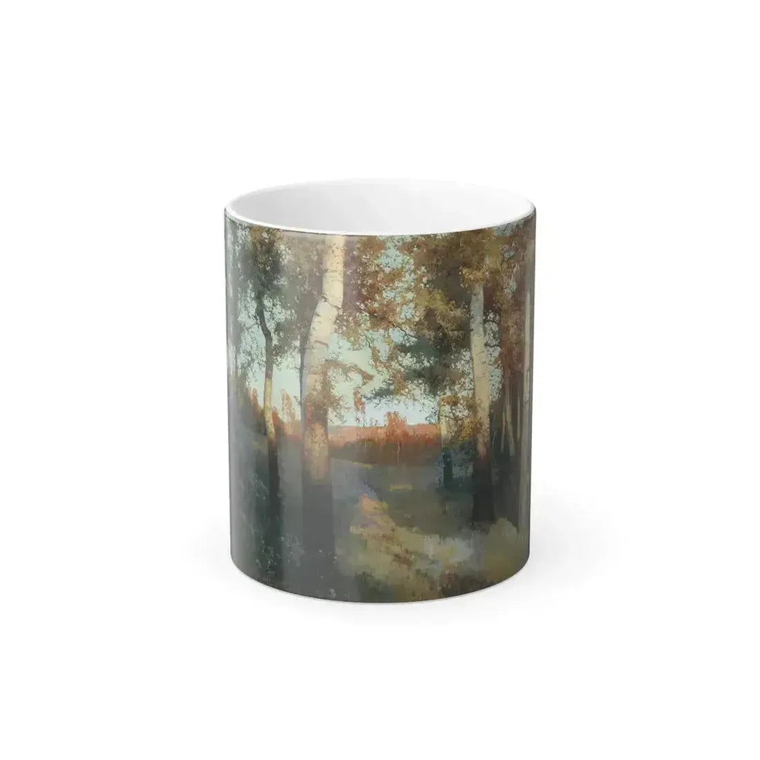 Andrei Nikolaevich Schilder (1861-1919) Autumn forest - Color Changing Mug 11oz 11oz - Go Mug Yourself
