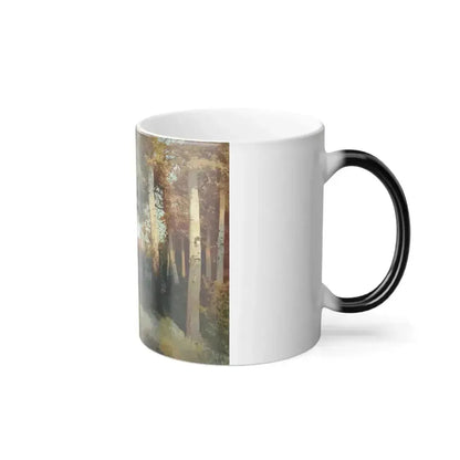 Andrei Nikolaevich Schilder (1861-1919) Autumn forest - Color Changing Mug 11oz - Go Mug Yourself