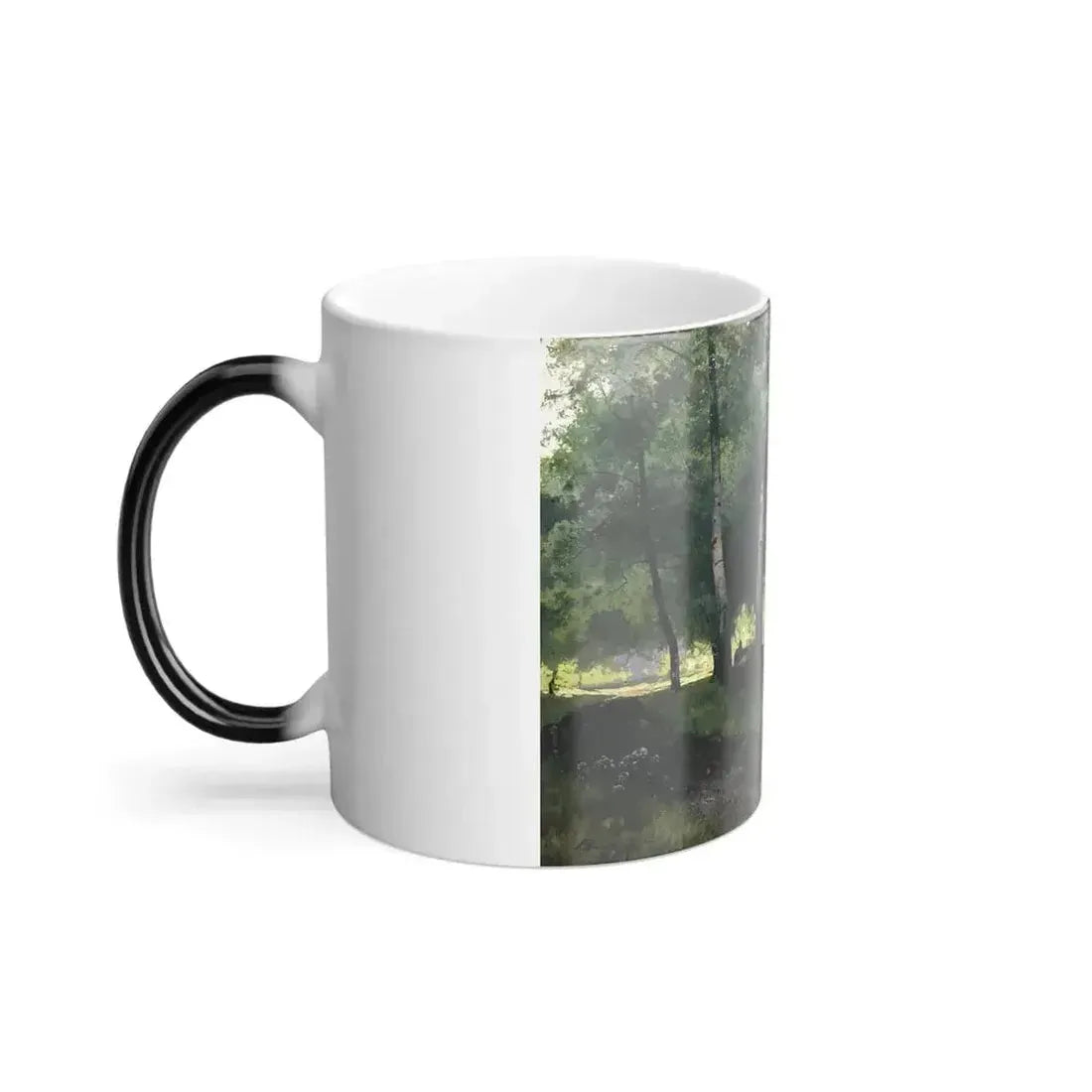 Andrei Nikolaevich Schilder (1861-1919) Birch Forest - 1908 - Color Changing Mug 11oz - Go Mug Yourself