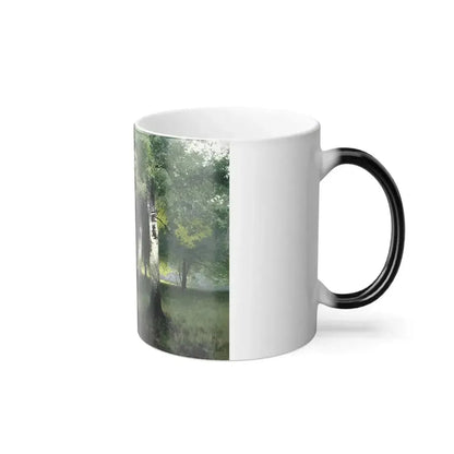 Andrei Nikolaevich Schilder (1861-1919) Birch Forest - 1908 - Color Changing Mug 11oz - Go Mug Yourself