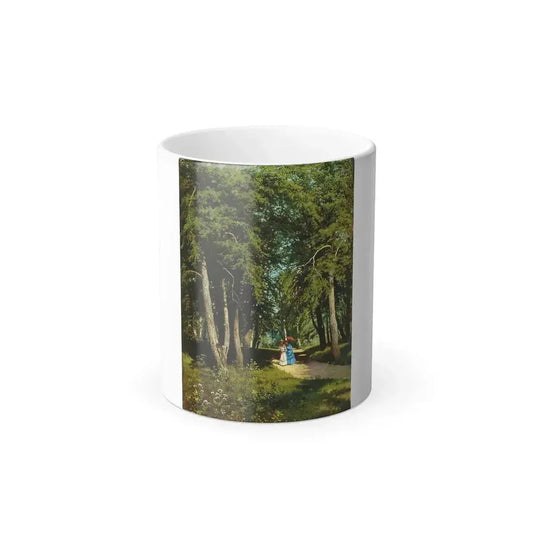 Andrei Nikolaevich Schilder (1861-1919) In the Park - 1886 - Color Changing Mug 11oz 11oz - Go Mug Yourself