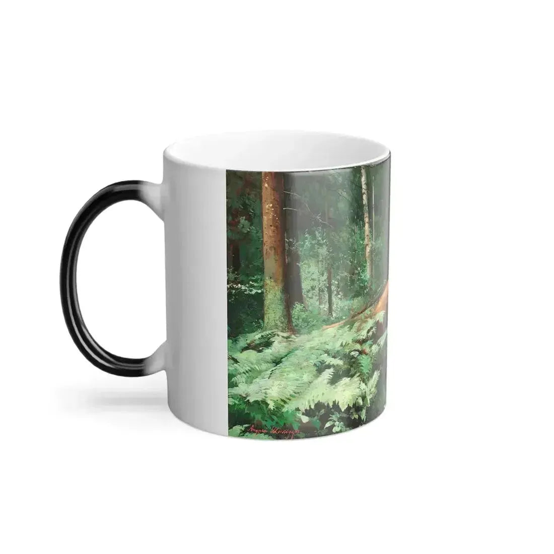 Andrei Nikolaevich Schilder (1861-1919) Woodlands - Color Changing Mug 11oz - Go Mug Yourself