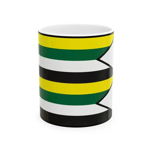 Andrejova Bardejov Flag (Slovakia) White Coffee Mug 11oz - Go Mug Yourself