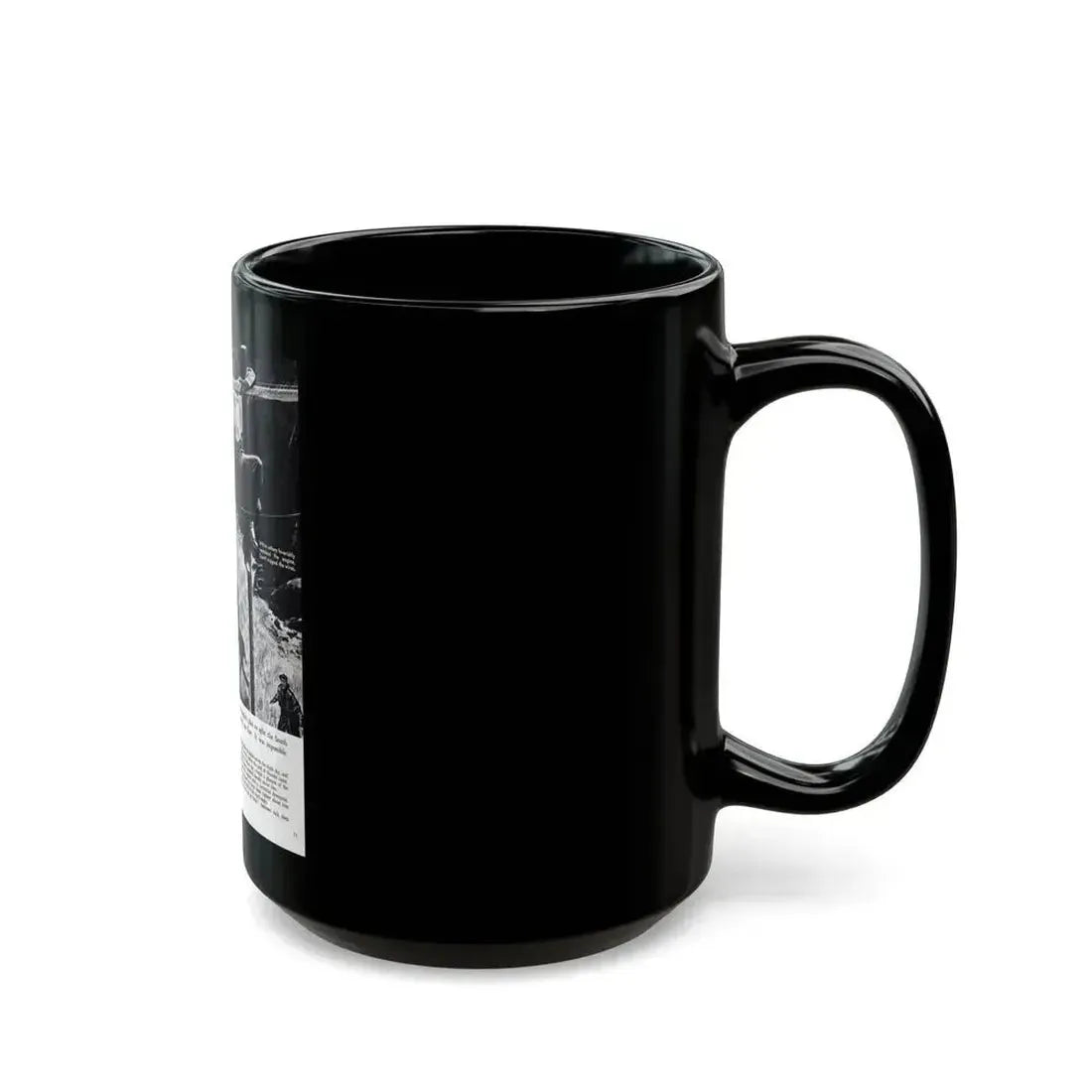 Andrews' Suicide Raid (1), Male magazine, September 1956 - Black Coffee Mug - Go Mug Yourself